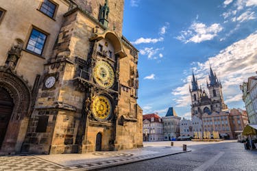 Billet pour la Tour de l’Horloge astronomique de Prague et audioguide en option